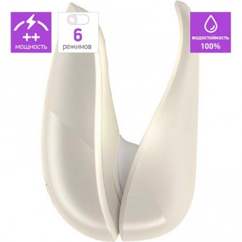 Бесконтактный клиторальный стимулятор WOMANIZER LIBERTY жемчужный Бесконтактный клиторальный стимулятор WOMANIZER LIBERTY жемчужный