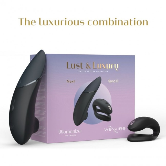 Набор WOMANIZER LUST AND LUXURY WOMANIZER NEXT AND WE-VIBE SYNC O LIMITED EDITION 2025 WZXY1SG9