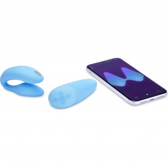 Вибратор WOMANIZER WE-VIBE CHORUS для пар, голубой Вибратор WOMANIZER WE-VIBE CHORUS для пар, голубой