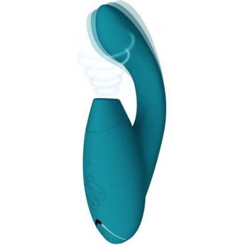 Бесконтактный клиторальный стимулятор WOMANIZER DUO 2 бирюзовый